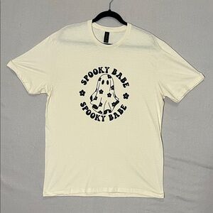 NWOT Spooky Babe Natural T-Shirt